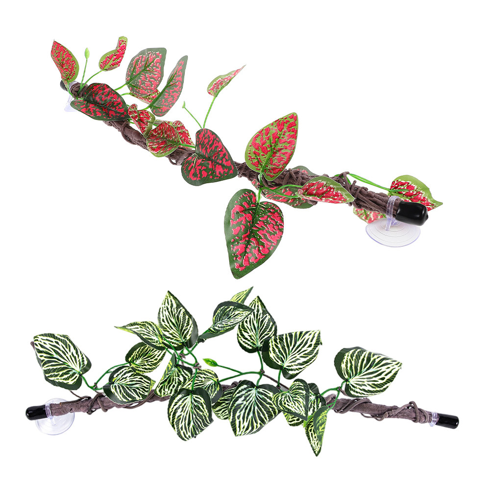 Spider Plant Hanging - 2Pcs Flexible Artificial Hanging Vines Reptile