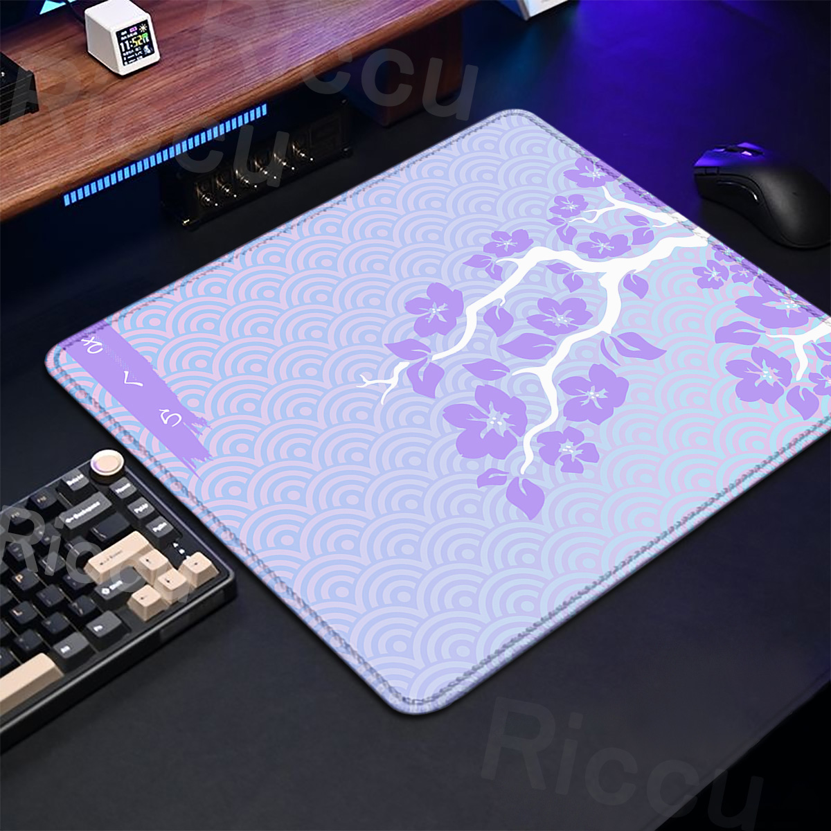 Purple Sakura Table Pad Gaming - Tradescantia Purple review and price