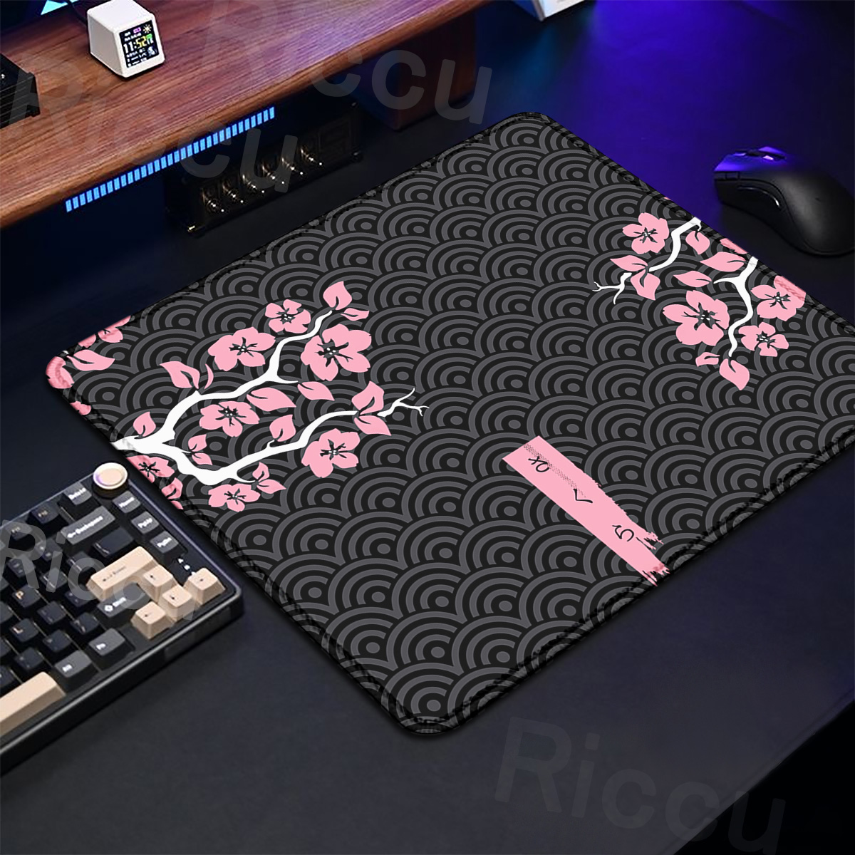 Purple Sakura Table Pad Gaming - Tradescantia Purple review and price