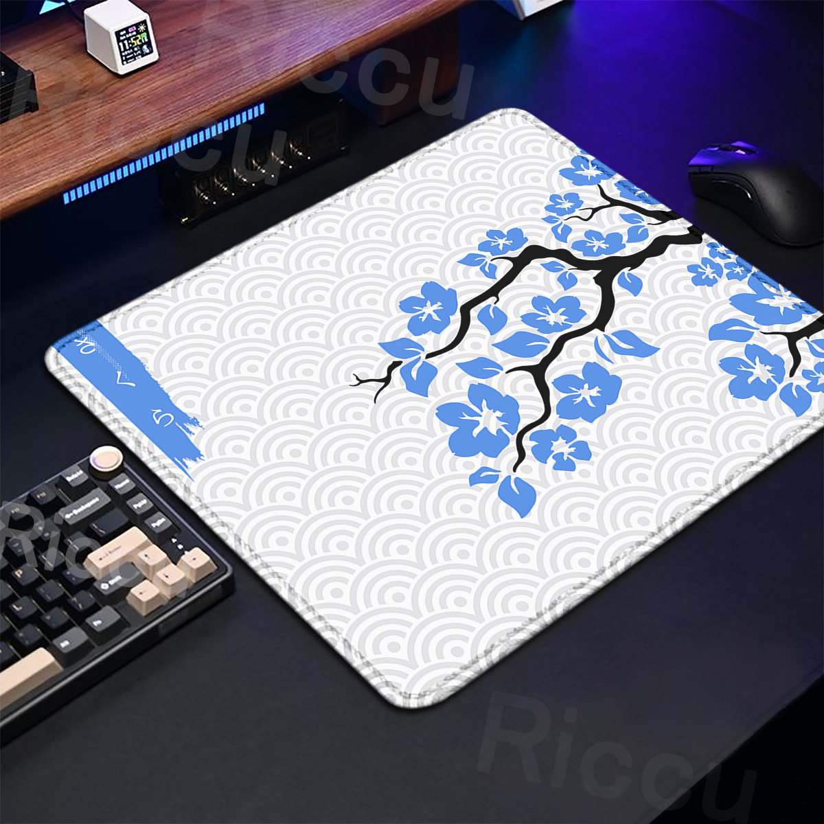 Purple Sakura Table Pad Gaming - Tradescantia Purple review and price