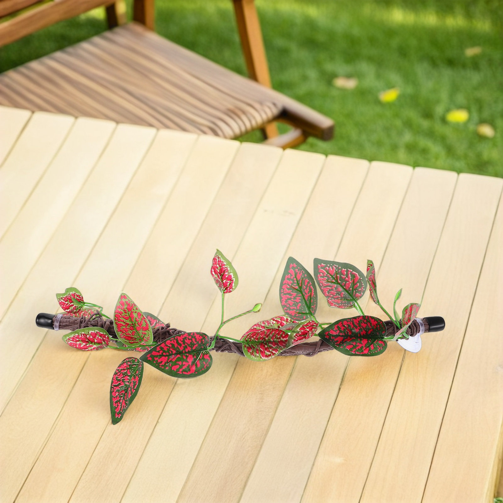 2Pcs Flexible Artificial Hangi - Spider Plant Hanging review and price