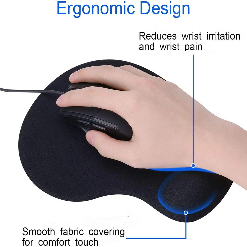 Wrist Guard Mouse Pad Office D - Tradescantia Purple review and price