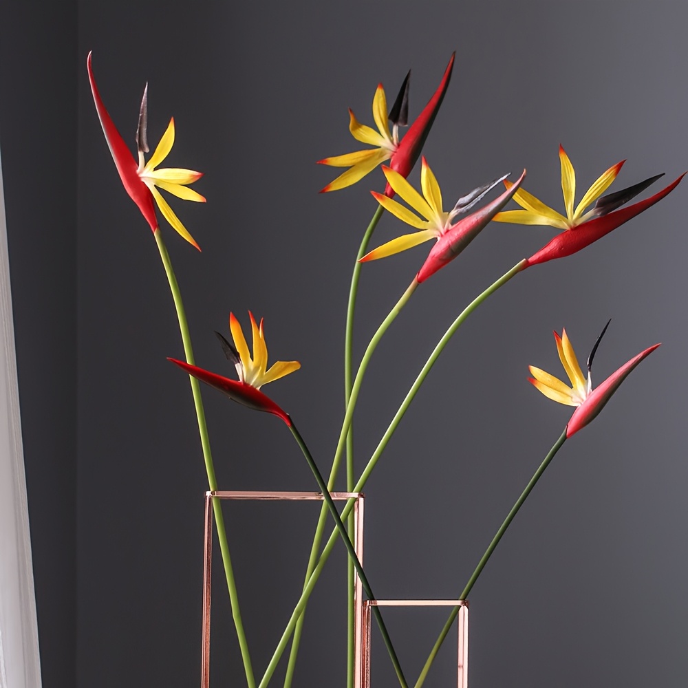 Artificial Flowers Bird of Par - Bird Paradise Strelitzia review and price