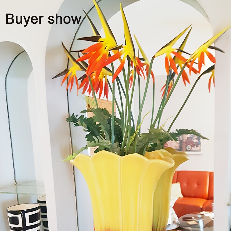 Artificial Flowers Bird of Par - Bird Paradise Strelitzia review and price