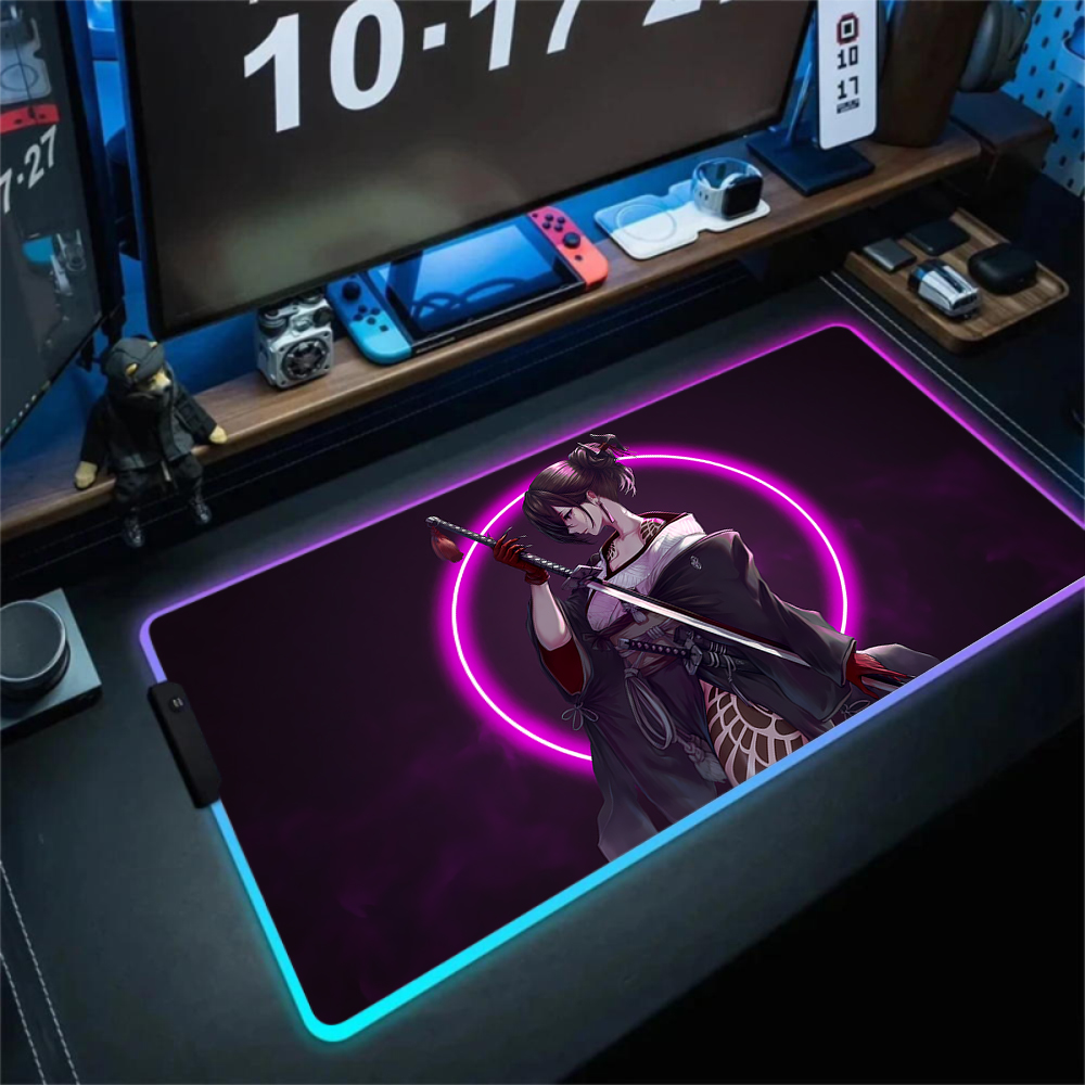 Anime Girl Mousepad Gaming Mou - Tradescantia Purple review and price