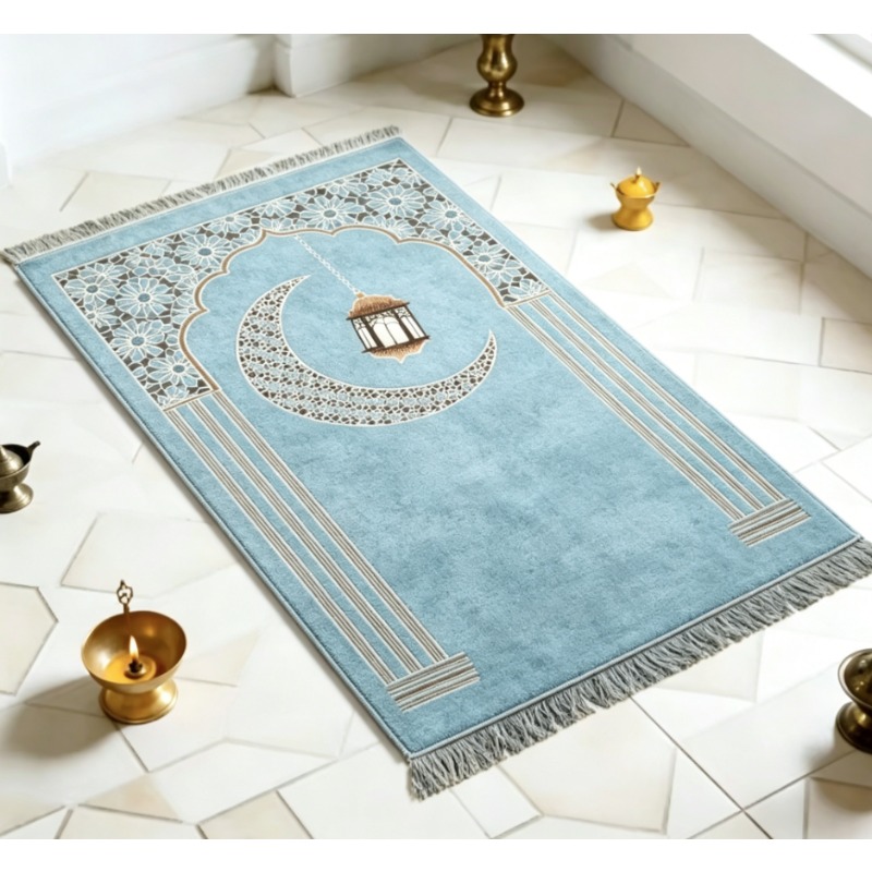 Islamic Floral Prayer Mat, Eas - Maranta Prayer Plant review and price