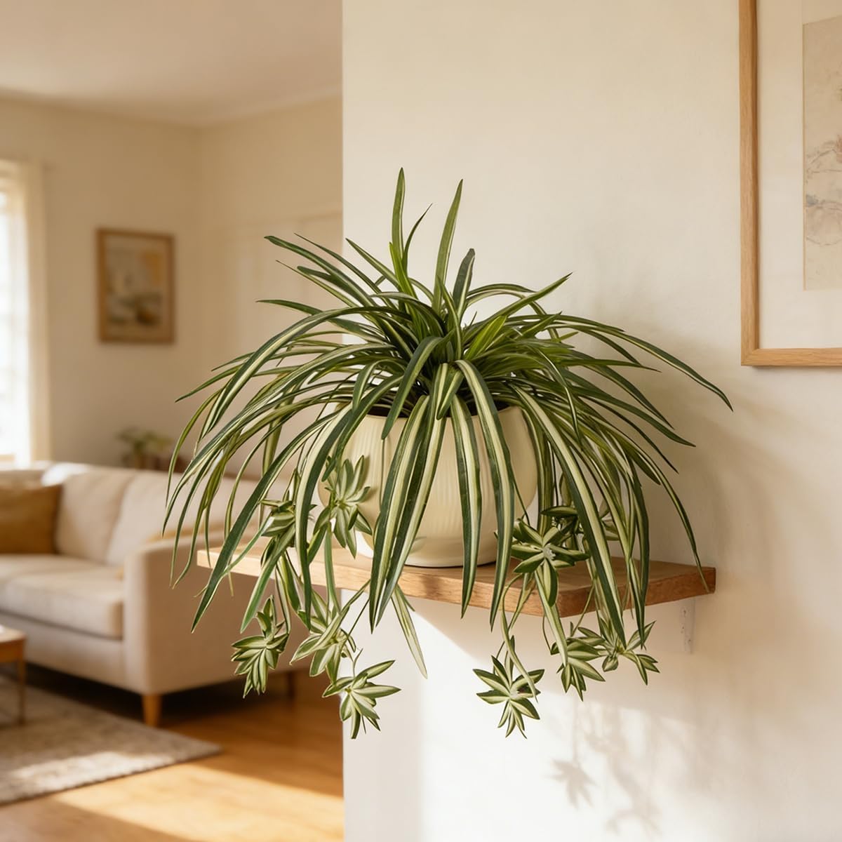 4PCS Artificial Hanging Spider - Spider Plant Hanging review and price