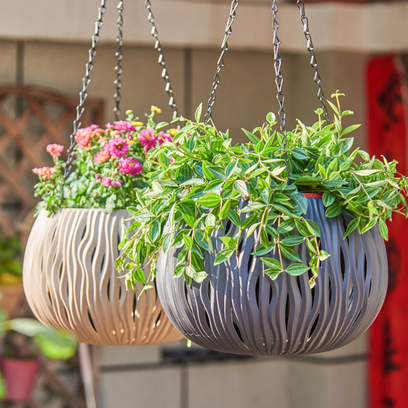 Hanging pot, plastic personali - Spider Plant Hanging review and price