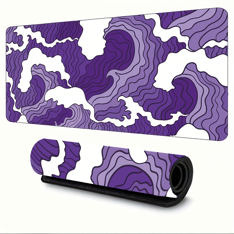 Purple and White Waves Art Des - Tradescantia Purple review and price