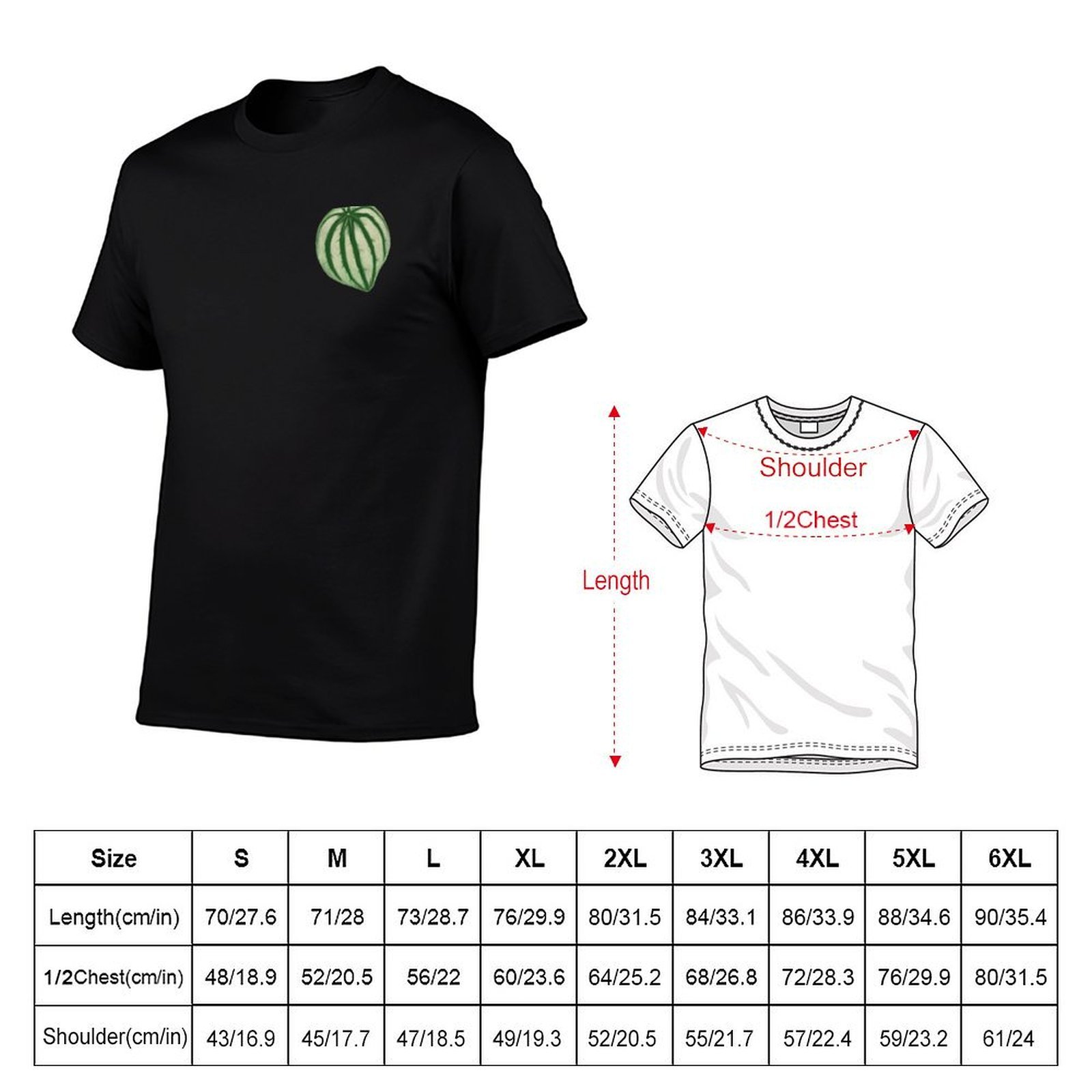 Watermelon Peperomia T-Shirt D - Peperomia Watermelon review and price