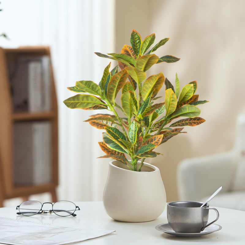 24-41cm Artificial Plants Fake - Ficus Lyrata Tree review and price