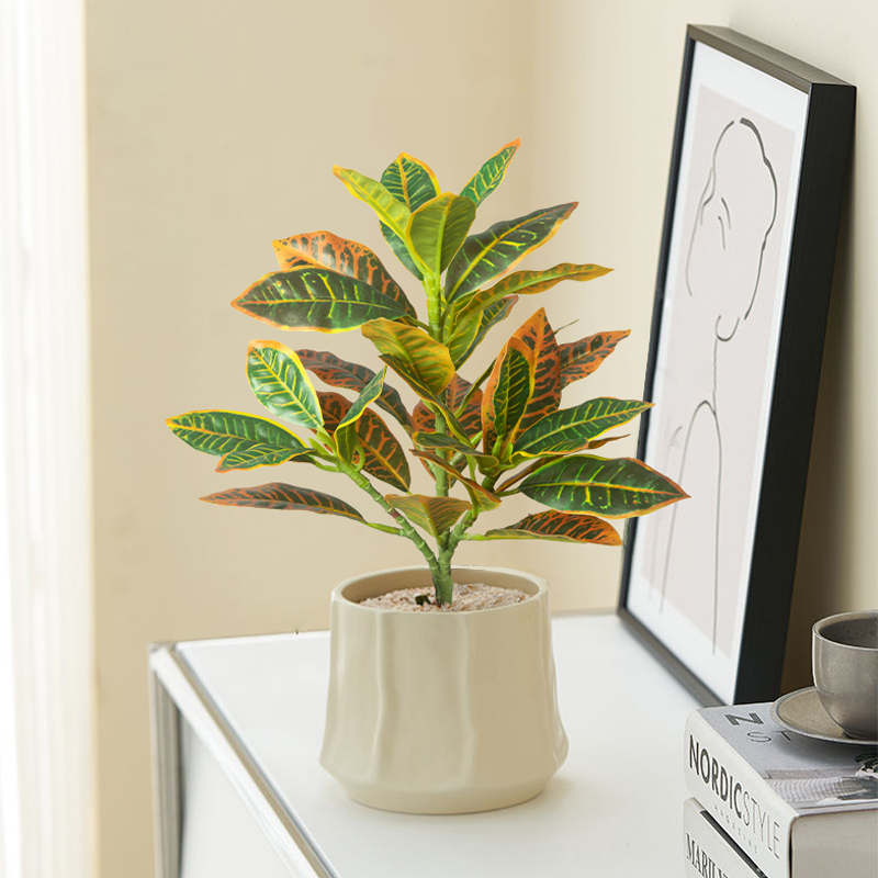 24-41cm Artificial Plants Fake - Ficus Lyrata Tree review and price