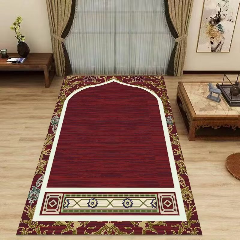 Mecca Kaaba Islamic Prayer Mat - Maranta Prayer Plant review and price