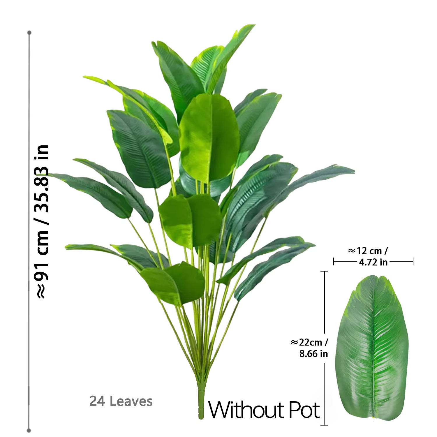 67-112cm Artificial Plants Lar - Ficus Lyrata Tree review and price