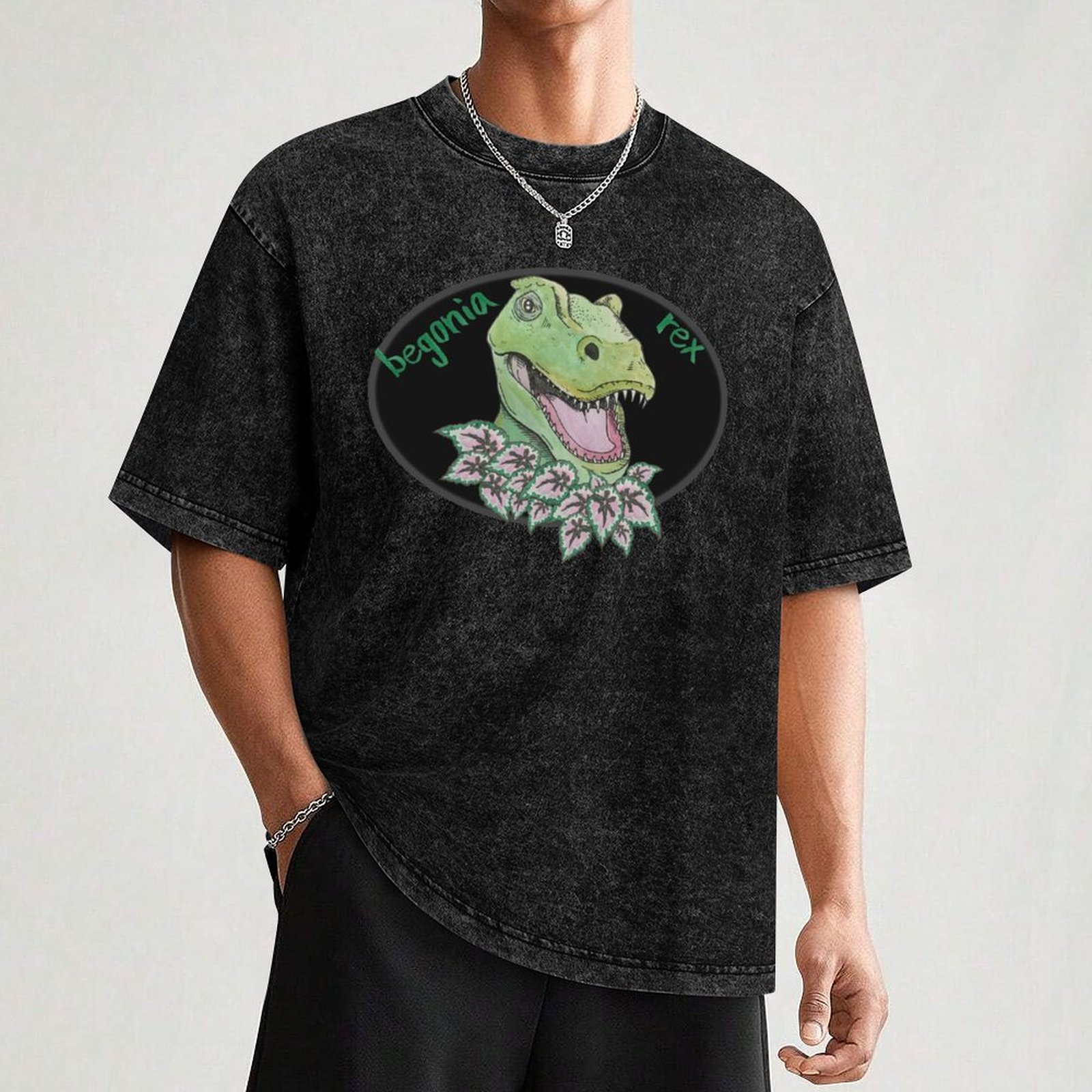 T rex begonia T-Shirt Big and  - Begonia Rex review and price