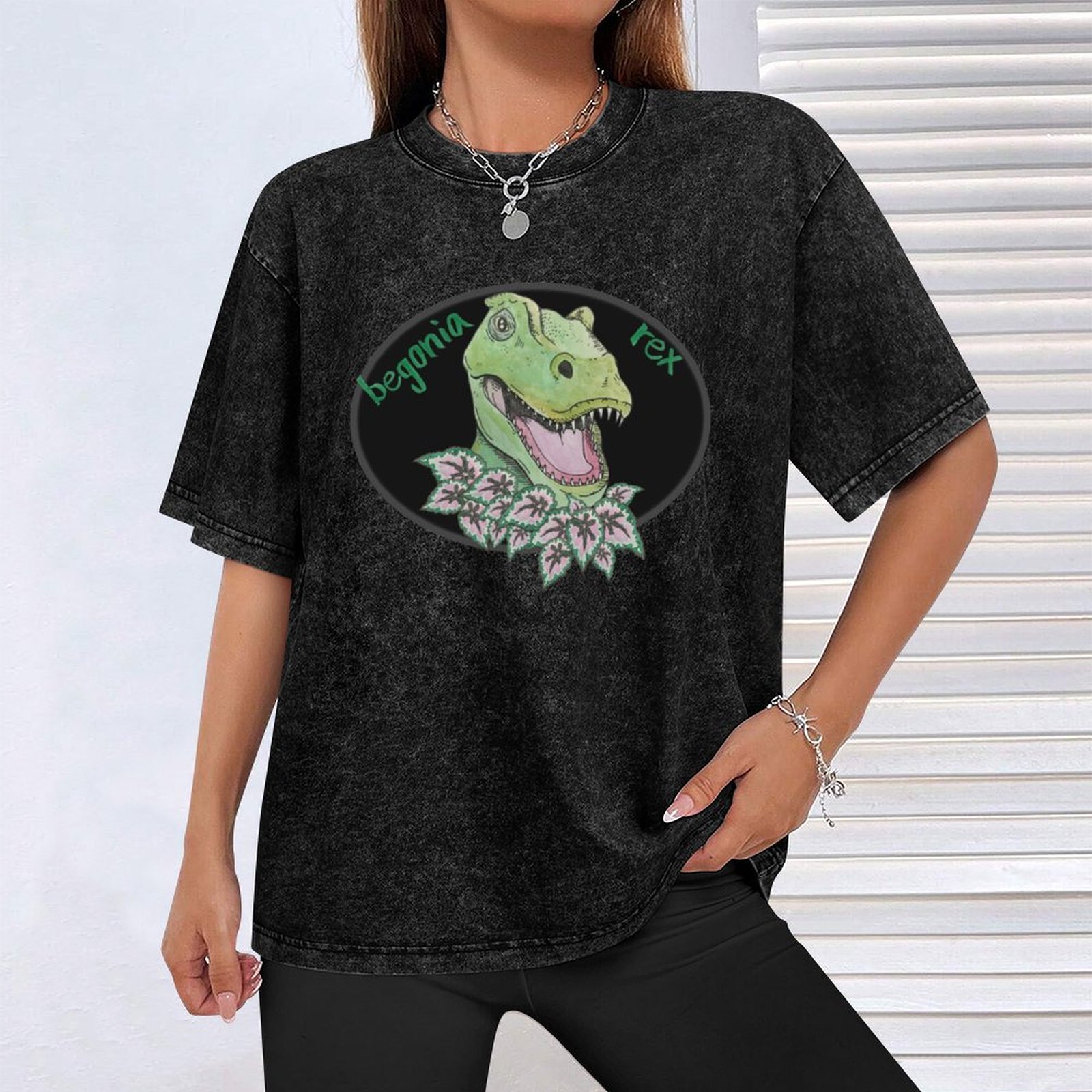 T rex begonia T-Shirt Big and  - Begonia Rex review and price