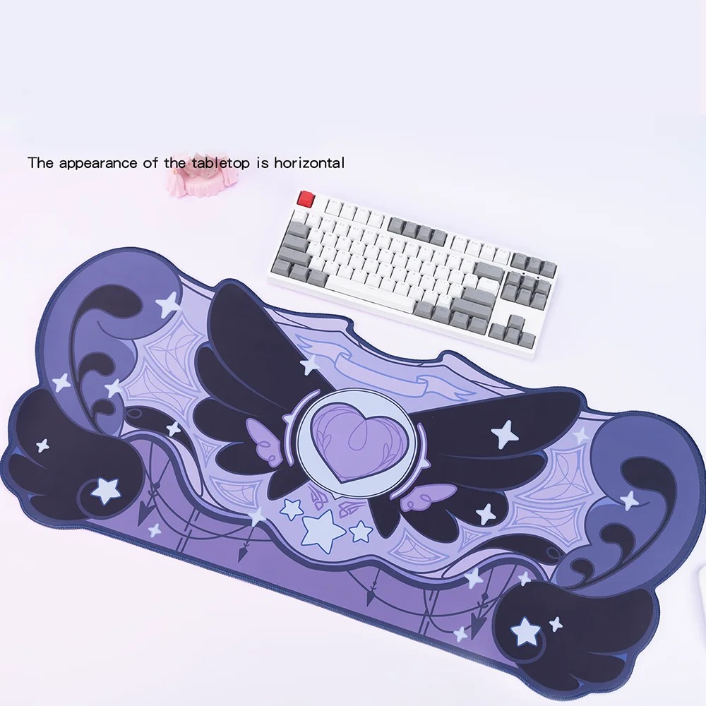 VIKAMA Mouse Pad Desk Mat Irre - Tradescantia Purple review and price