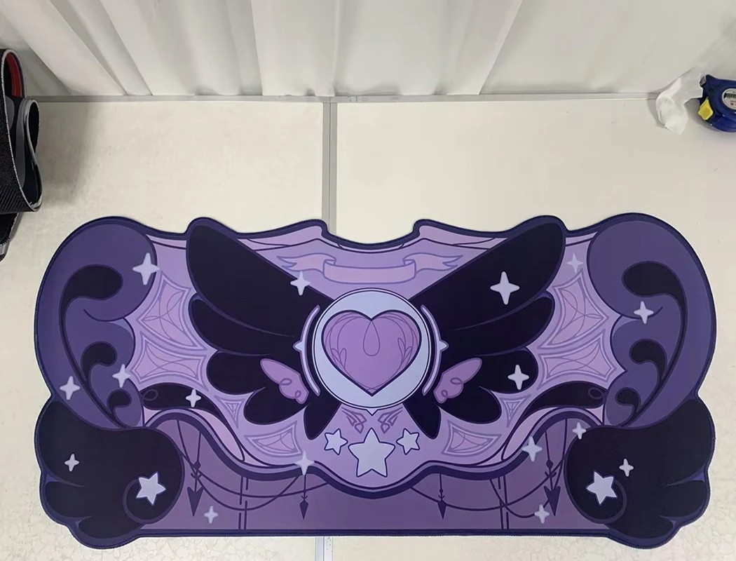 VIKAMA Mouse Pad Desk Mat Irre - Tradescantia Purple review and price