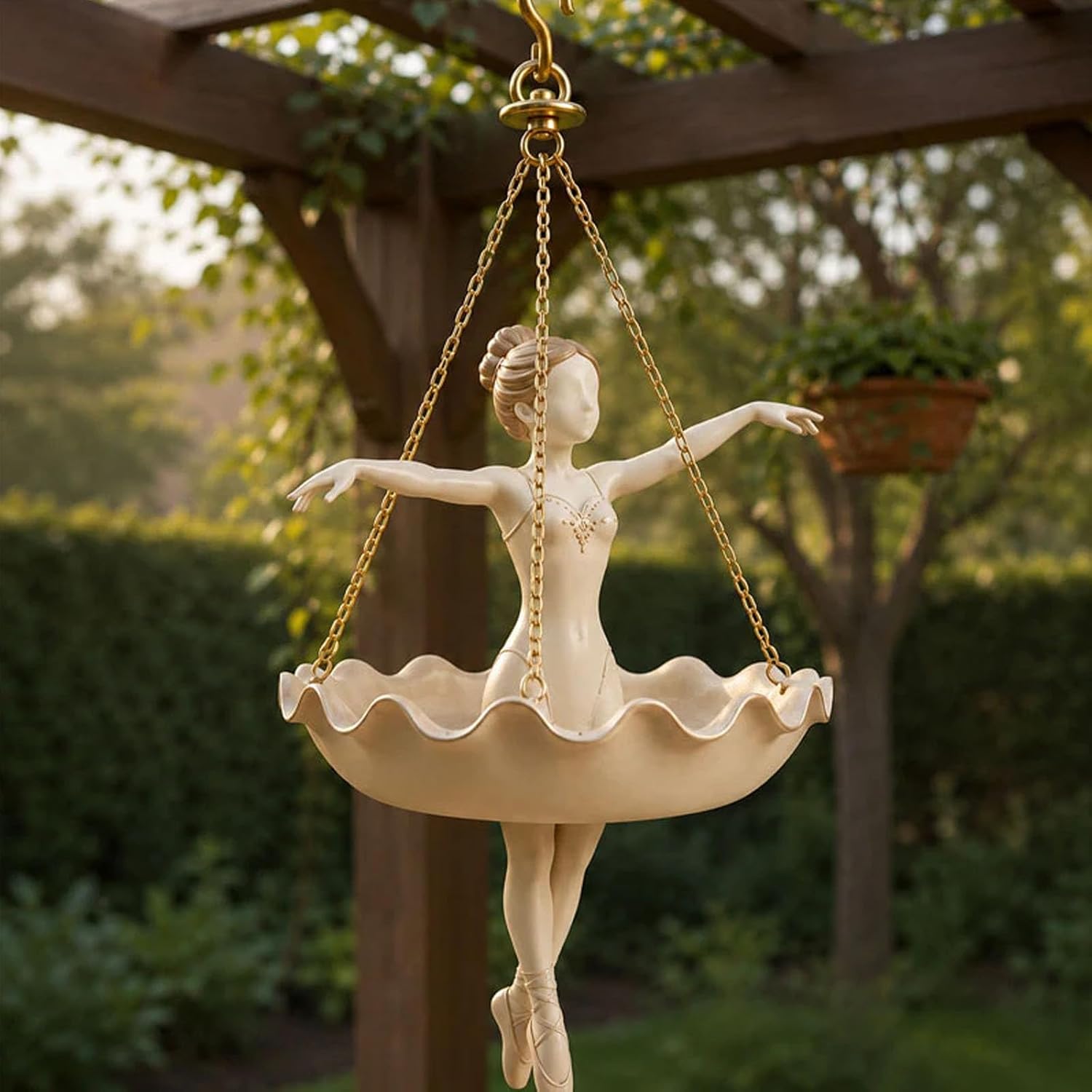 Ballet Dancer Hanging Planter  - Echeveria Succulent review and price