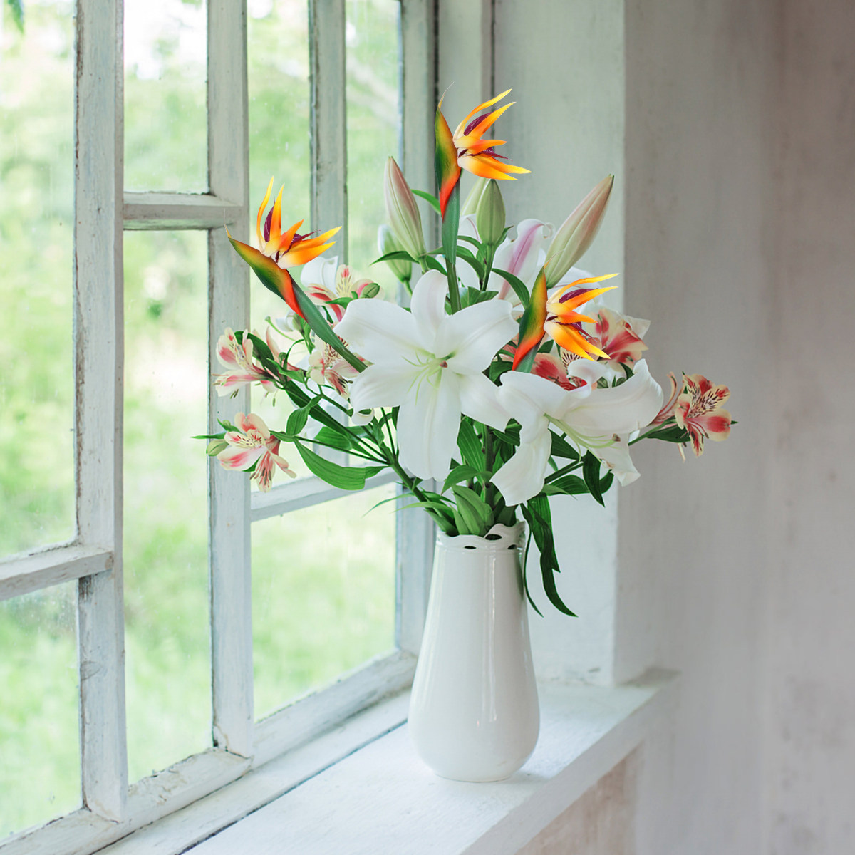 Faux Bird of Paradise Plant Ar - Bird Paradise Strelitzia review and price
