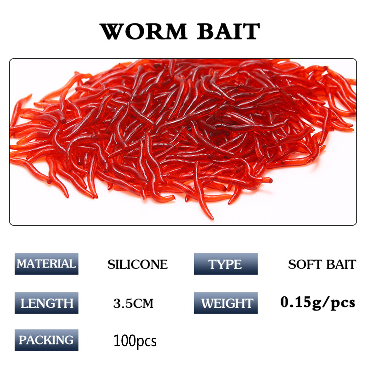 3.5cmSoft Lure Bass Bream Bloo - Aglaonema Red review and price
